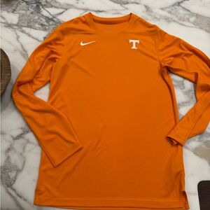 Nike Tennessee dri-fit Long Sleeve Top Orange 🍊 mens small NWOT